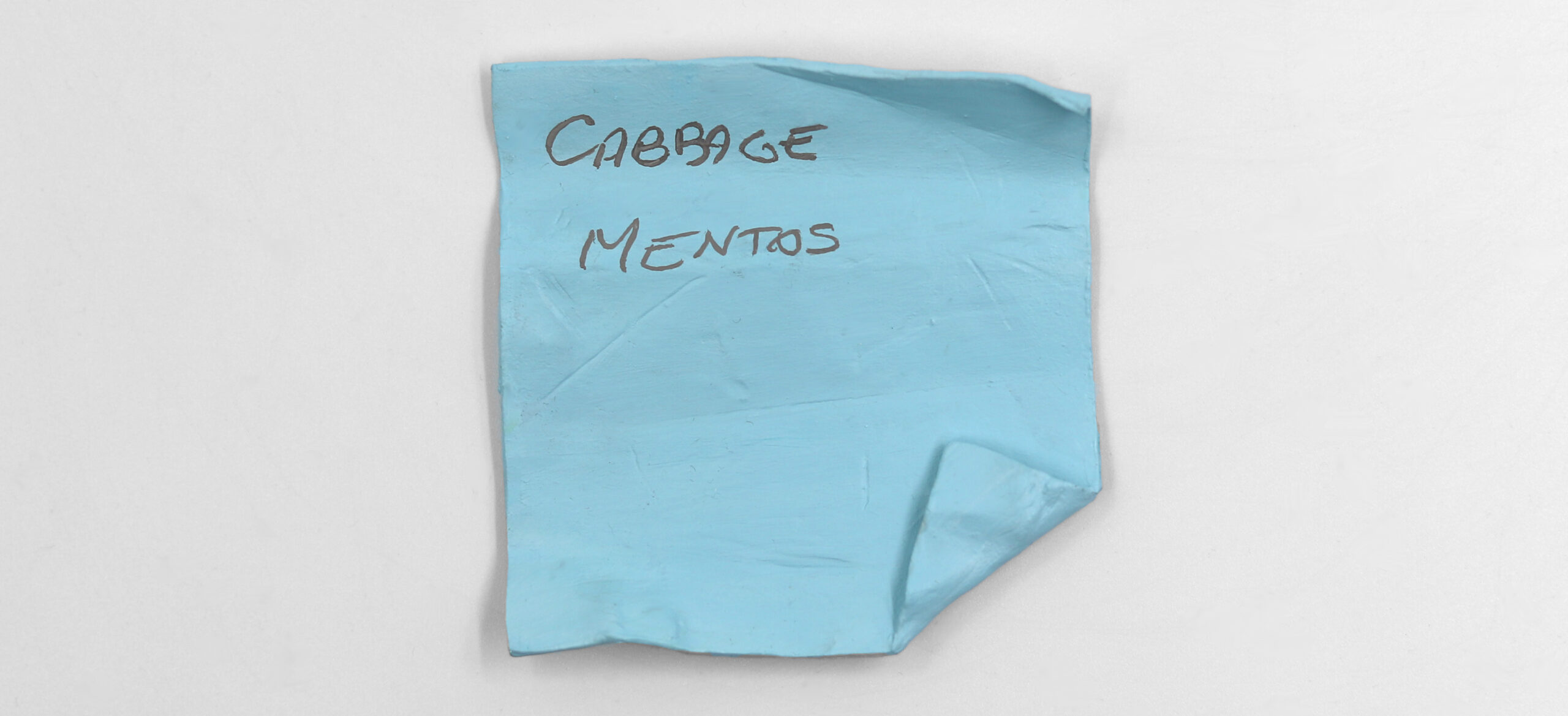 Twenty-four shopping lists written on post-it notes