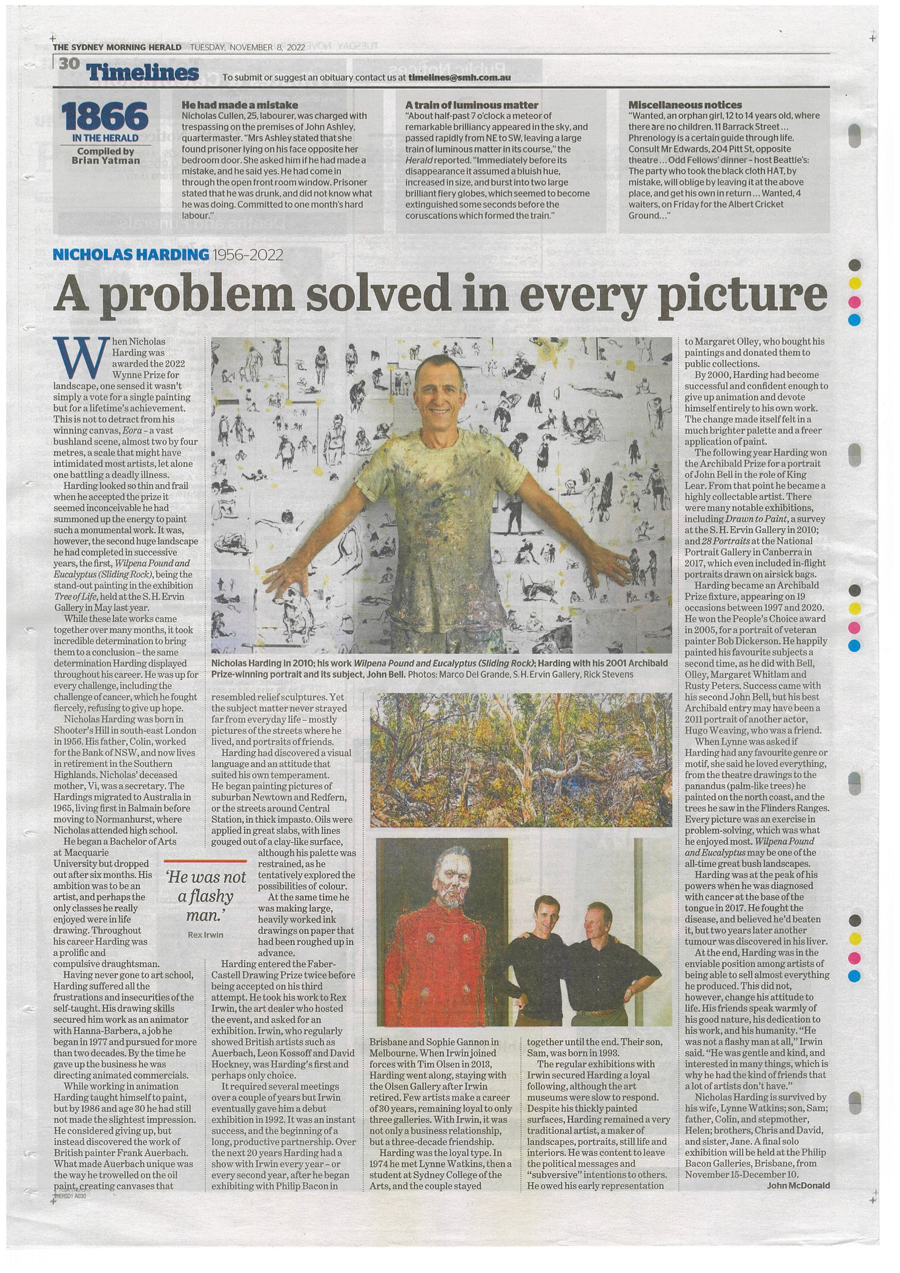 Nicholas Harding: A problem solved in every picture | Sydney Morning Herald