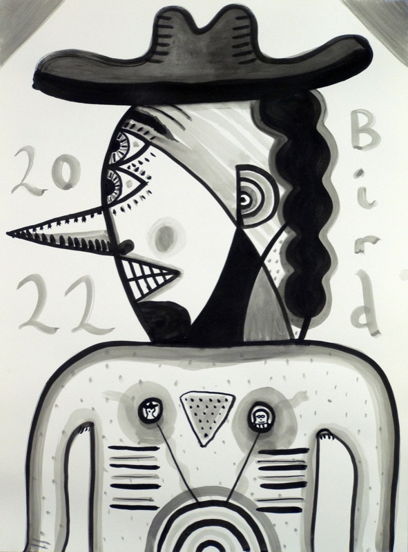 Artwork: Study for strange garden