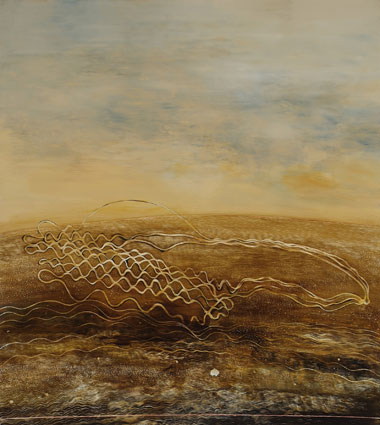 Artwork: Lines in the Dirt No 1