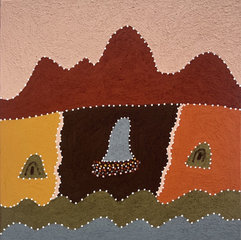 Artwork: Kangaroo Rock at Norton Bore