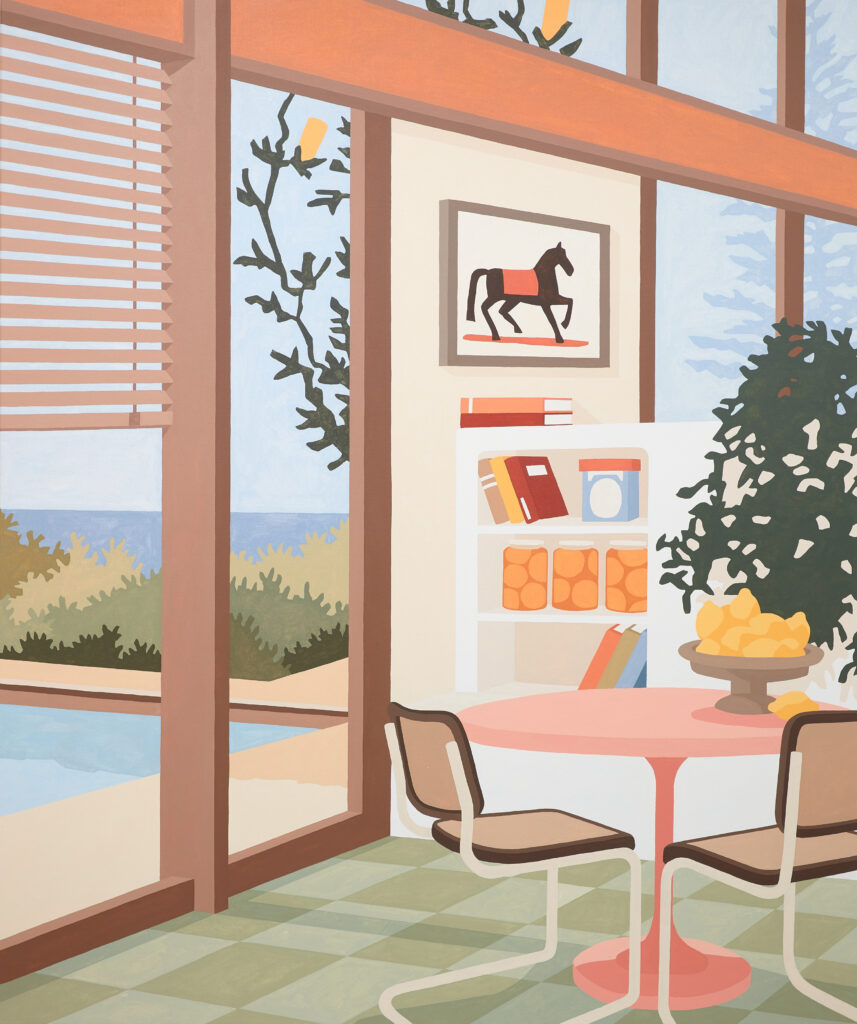Artwork: The Airy Breakfast Room is Popular with the Whole Family