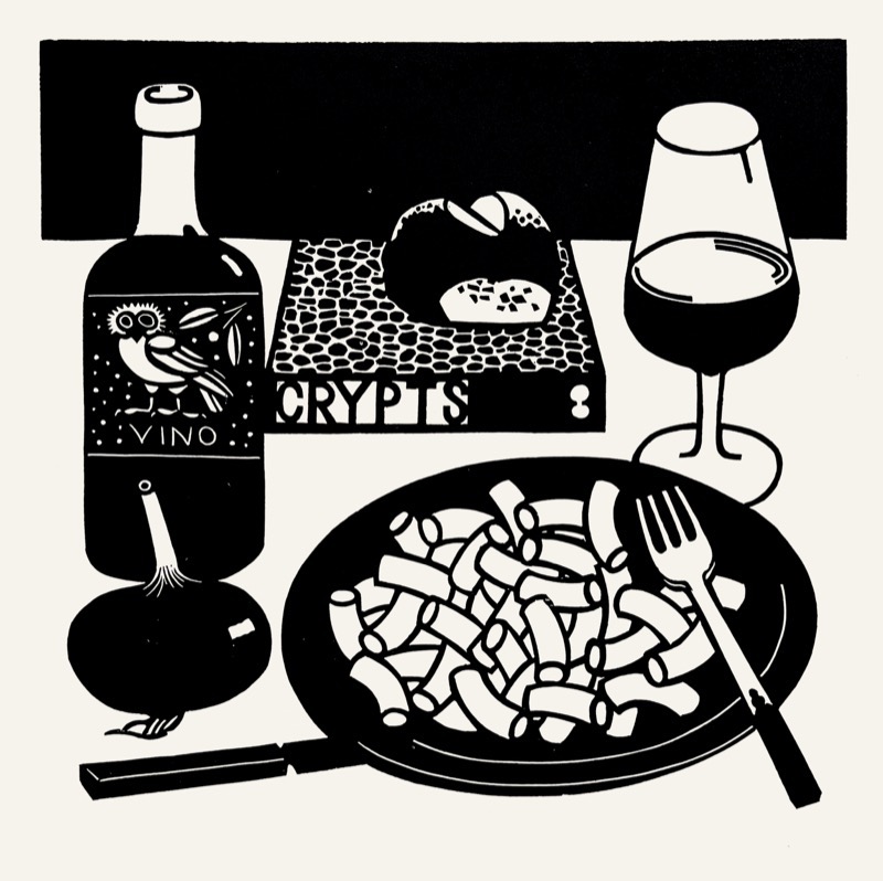 Artwork: Penne vino crypts