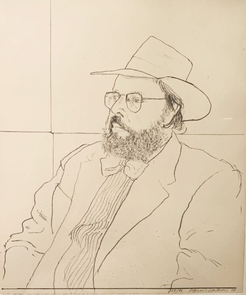 Artwork: Henry Geldzahler with Hat