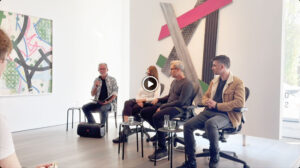 Artist Talk | Richard Morecroft interviews Brett McMahon, Michelle Cawthorn and Janis Clarke
