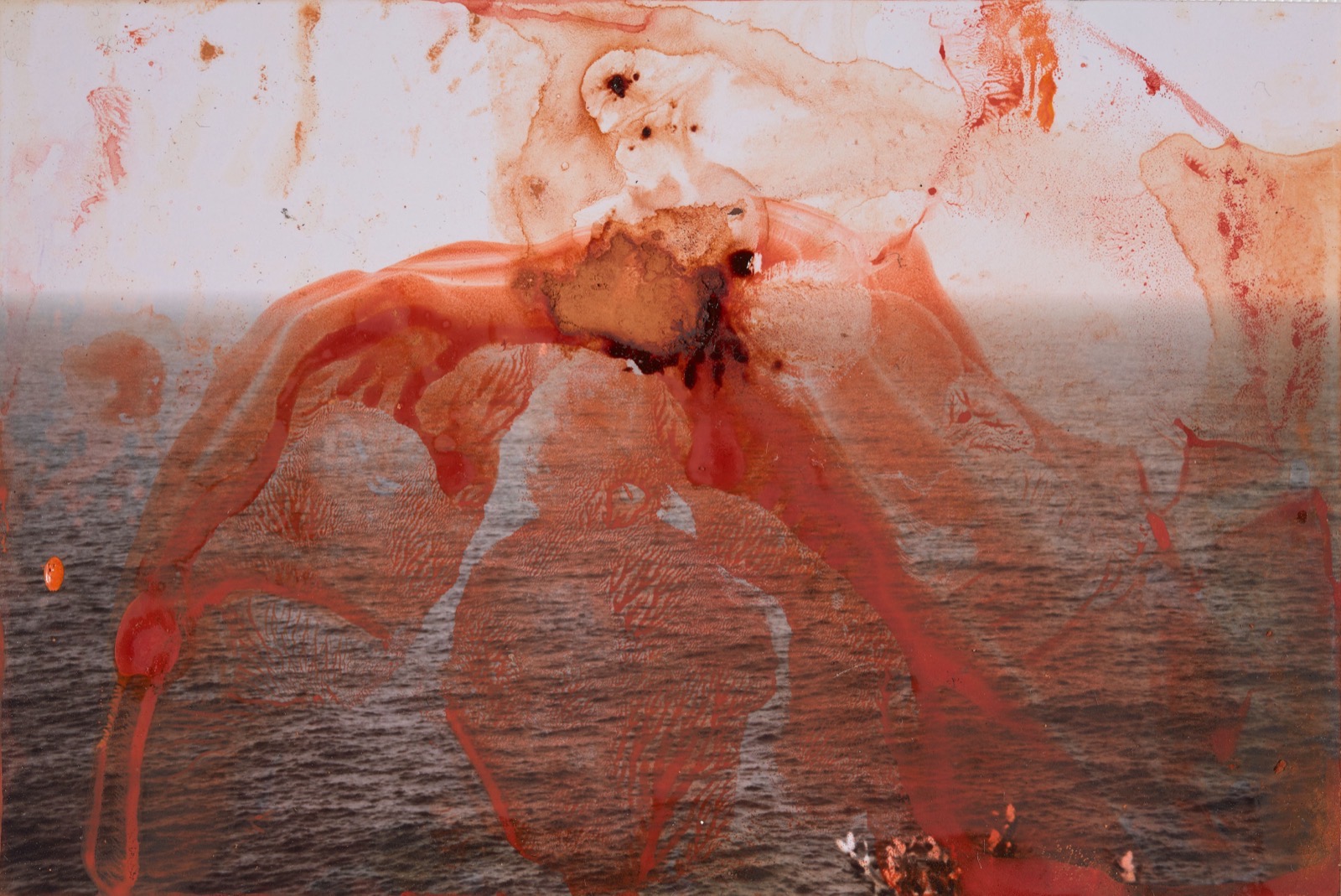 Painting on Small Photograph 5