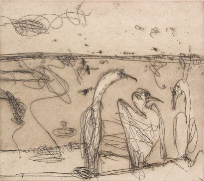 Artwork: Commorants at the Barrage