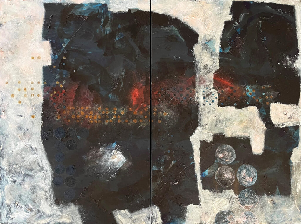 Artwork: Further Areas of Interest diptych