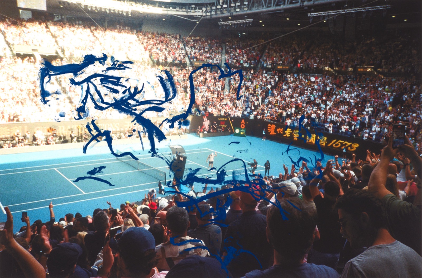 Painting on Photograph 9