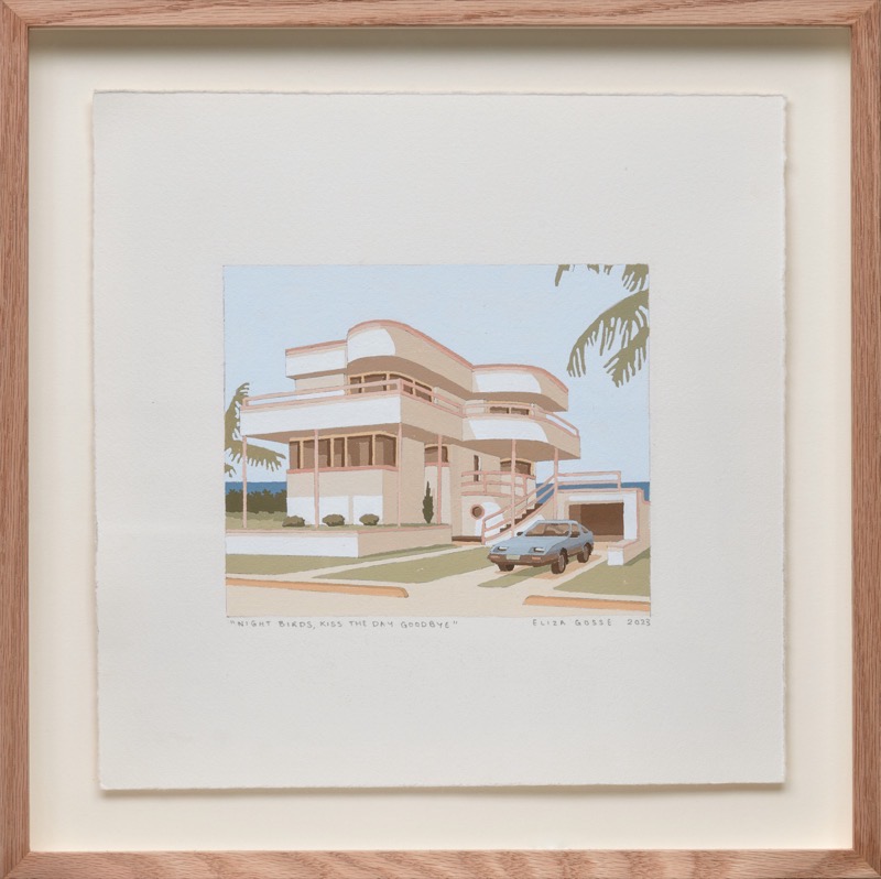 Artwork: Night Birds Kiss the Day Goodbye