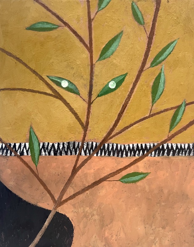 Artwork: Creature Behind Branches