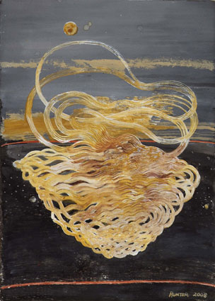 Artwork: Moon and Swirl