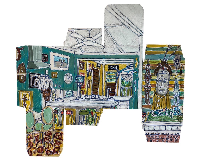 Artwork: Study for The Artists House FNQ