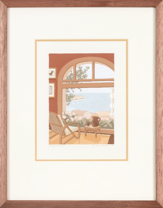 Artwork: Peonies study