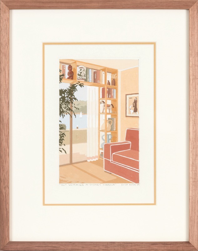 Artwork: Out Swimming In Sydney Harbour