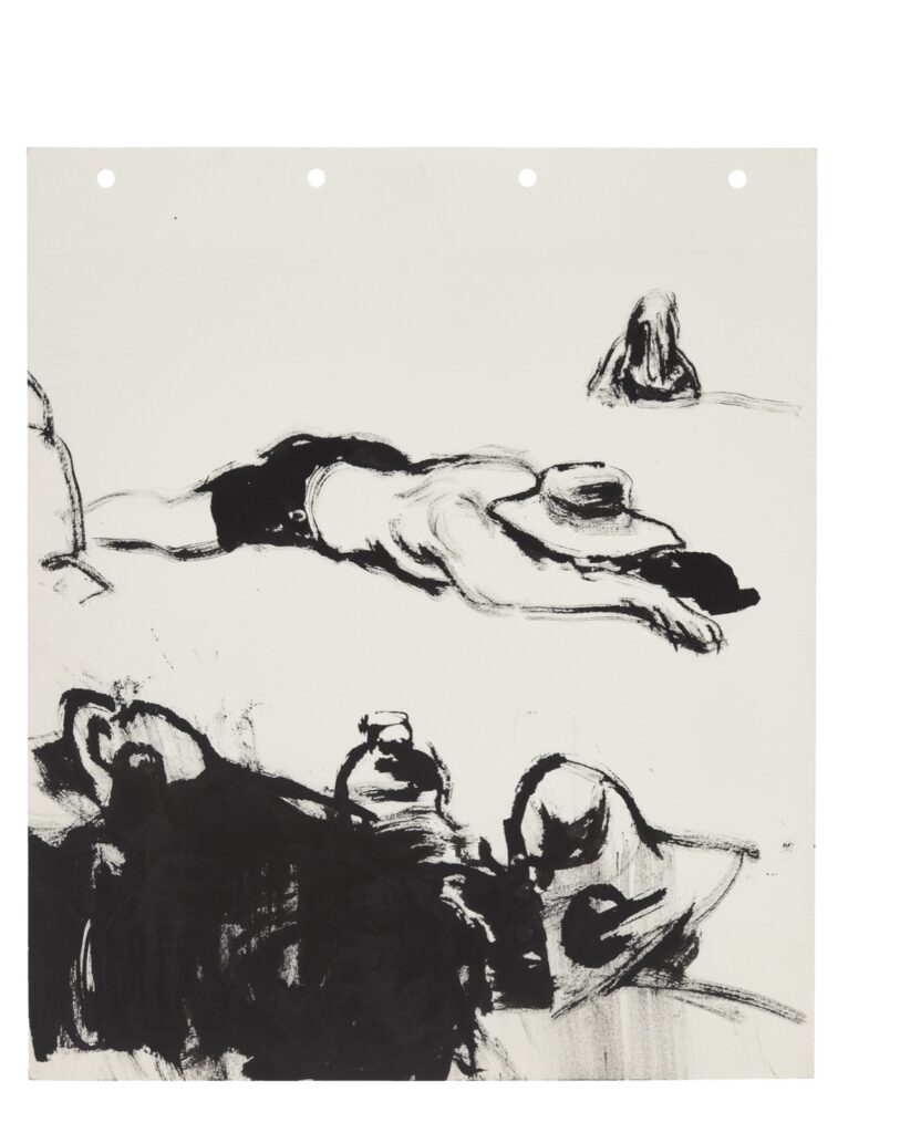 Artwork: Clarkes Beach figures hats waterbottles