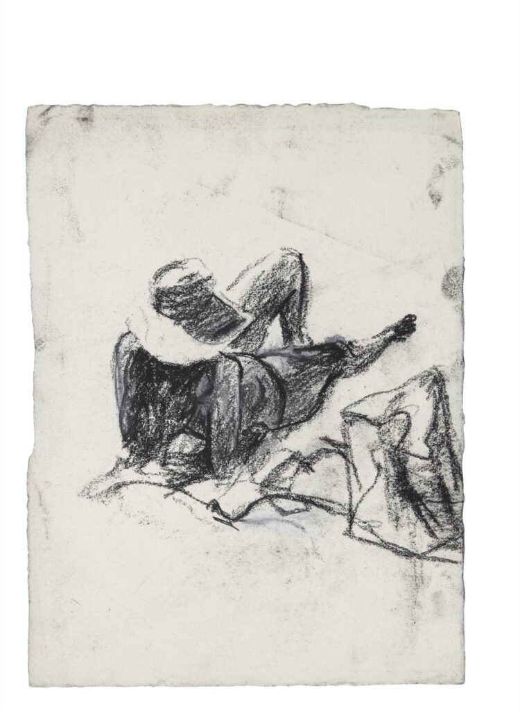 Artwork: Untitled Sunbather hat bag