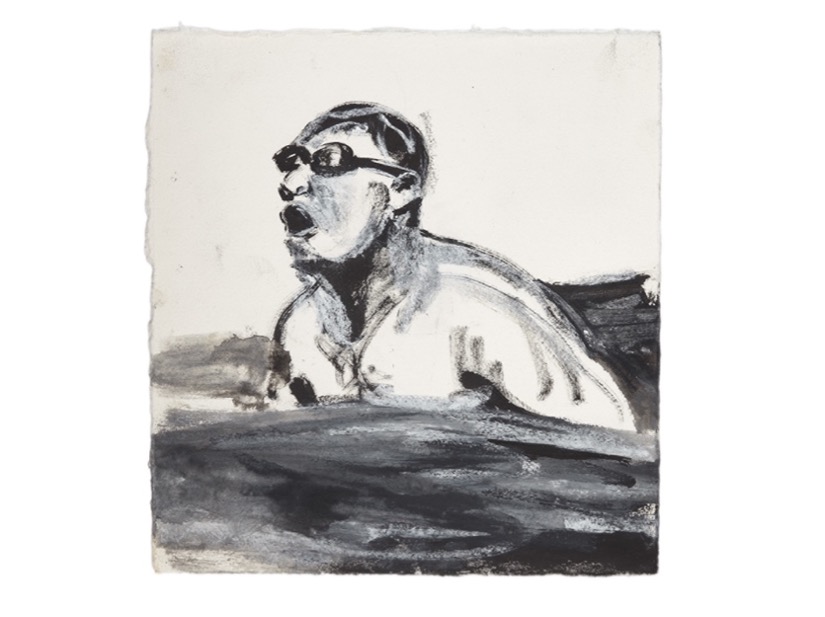 Artwork: Untitled Swimming figure