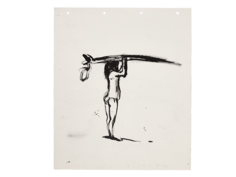 Artwork: Untitleddouble sided Figure Longboard