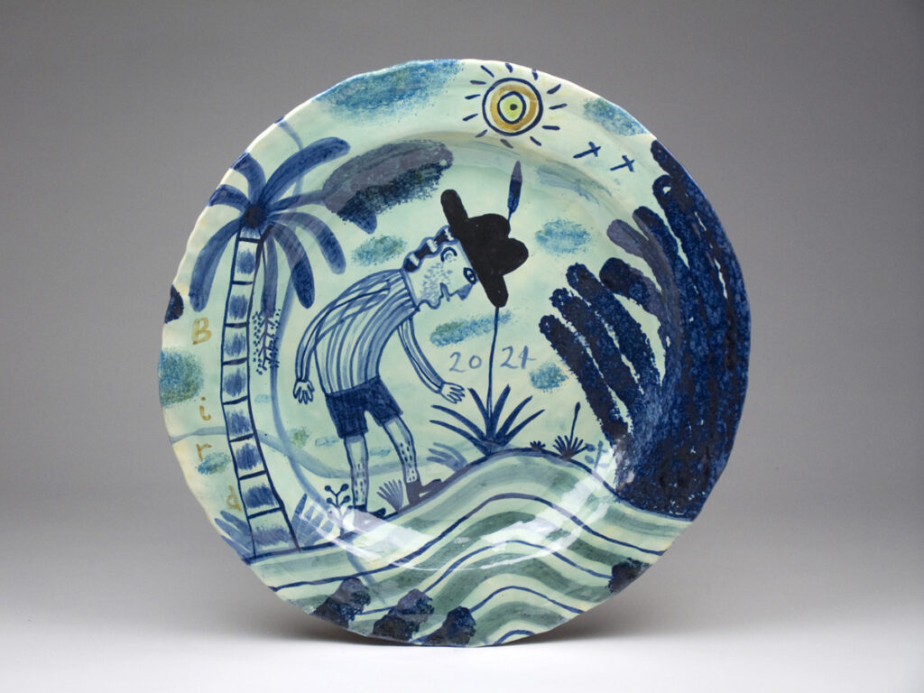 Artwork: Man with a bad back