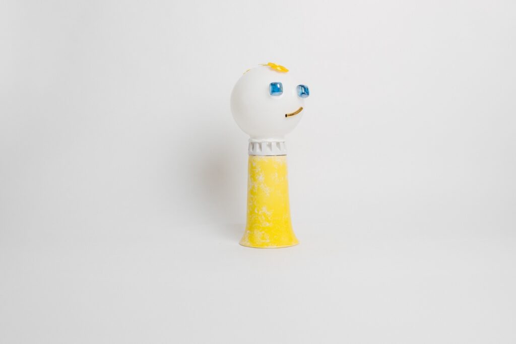 Artwork: Girl With Flower Mohawk Tytt Kukkais Mohakilla