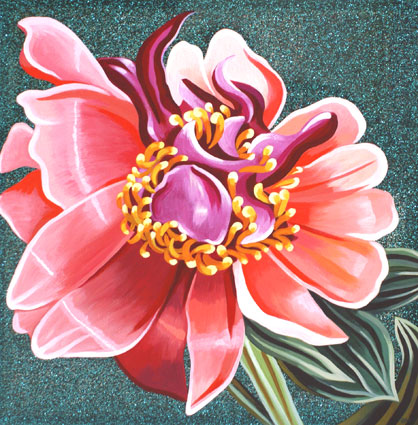 Artwork: Candy Apple Peonies