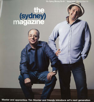 Master and apprentice: Tim Storrier and friends introduce art’s next generation.