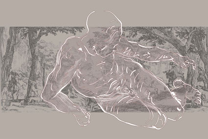 Artwork: Figure and Forest #2