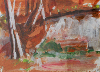 Artwork: Finke River Bed Simpson Desert North