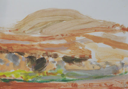 Artwork: Kallakoopah Creek White Desert Simpson Desert South