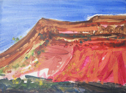 Artwork: West MacDonnell Ranges