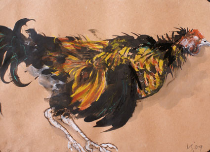 Artwork: Le Coq Brown Paper II