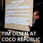 Tim Olsen at Coco Republic on Collecting Art