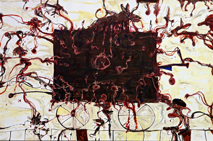 Artwork: Butchers Cart Deia de Mallorca