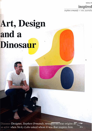 Art Design and a Dinosaur