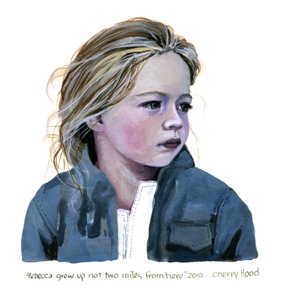 Artwork: Rebecca grew up not two miles from here