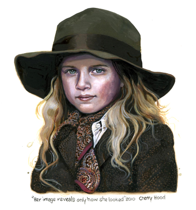 Artwork: Her image reveals only how she looked