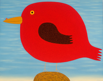 Artwork: Bird Watching Ladybird
