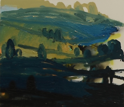 Artwork: Hill End about 5pm