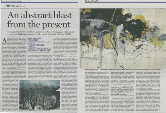 An abstract blast from the present