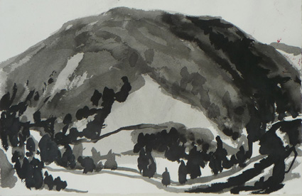 Artwork: Bridal track Study II