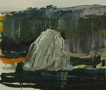 Artwork: The Rock Where the Swallows Roost at Mary Flyns Water Hole