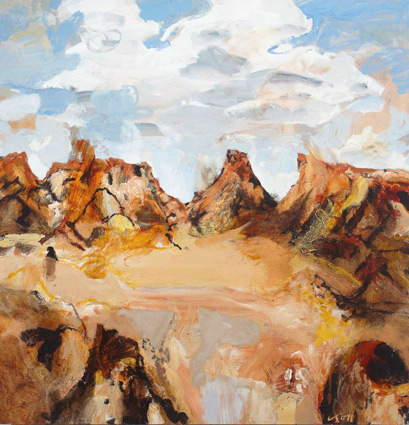 Artwork: East MacDonnell Ranges
