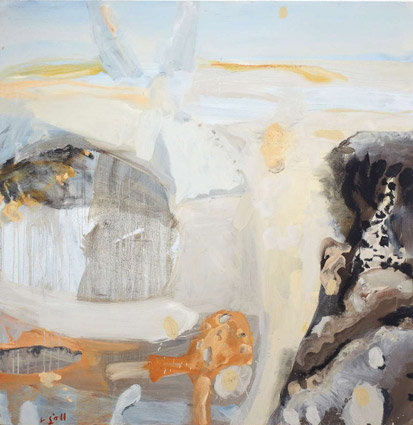 Artwork: Up and Over Lake Eyre