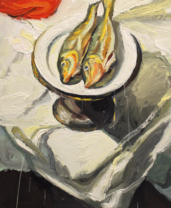Artwork: Two Fish on a Table