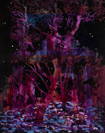 Artwork: Dune Trees Nocturnal