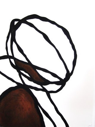 Artwork: Sewn Portrait Dotted Section