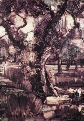 Artwork: Deep Purple Landscape