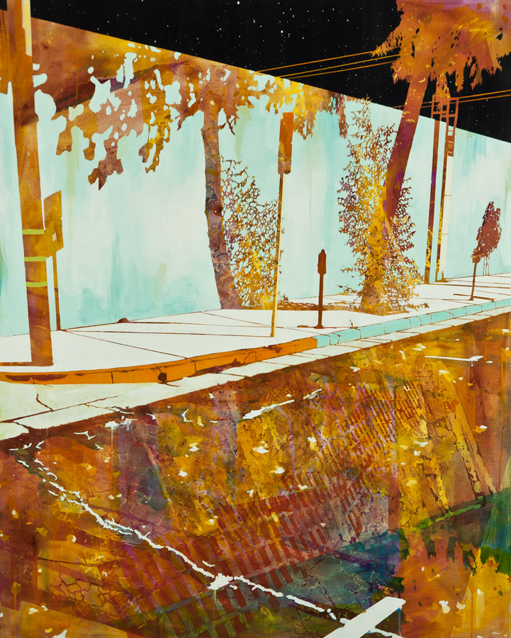 Artwork: LA Road Night