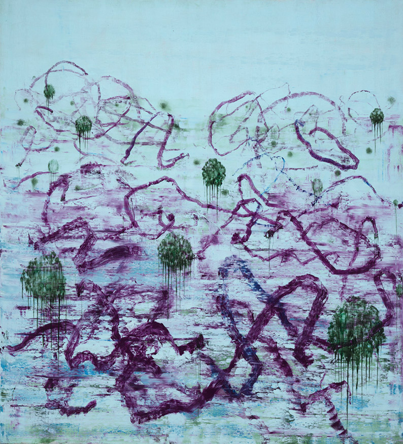 Artwork: Tangled Hillside I